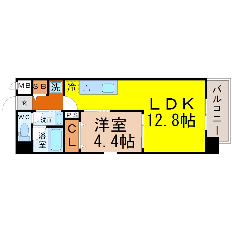 Ｓ－ＦＯＲＴ名駅南五丁目 間取り