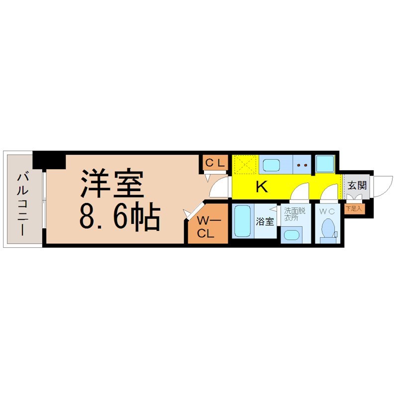パルティール名西 間取り
