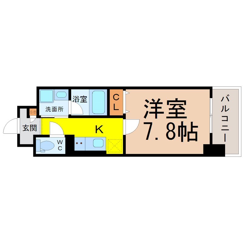 リヴシティ浅間町 間取り