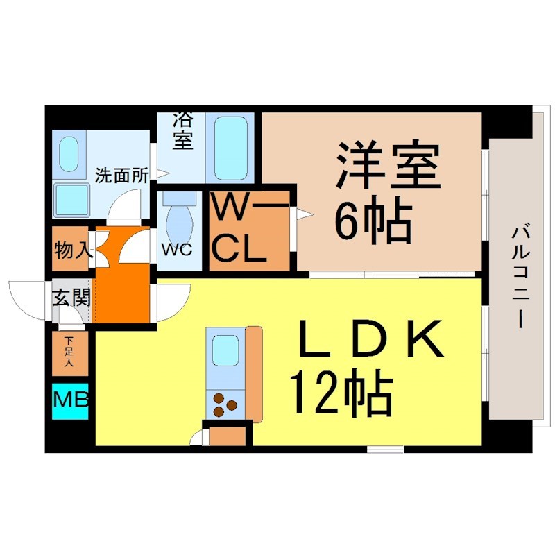 ＹＳ上前津 間取り