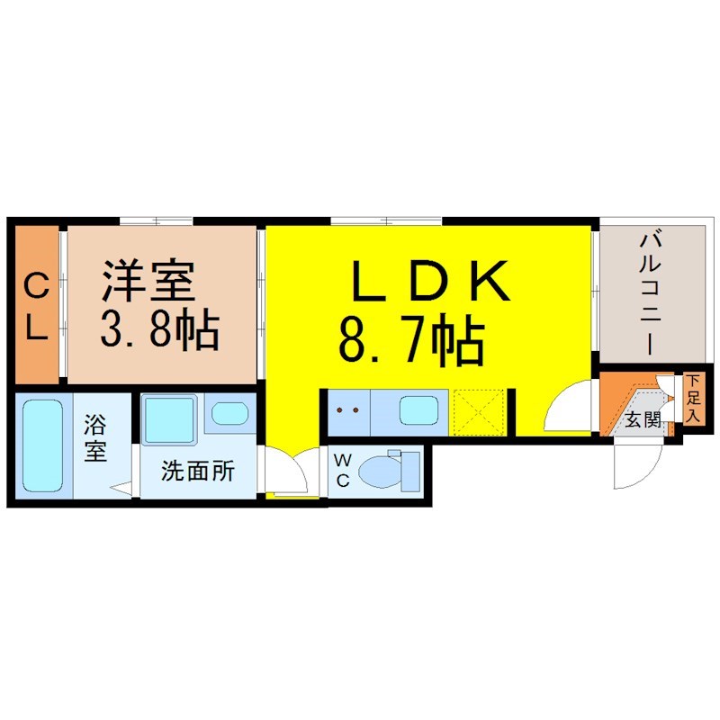 エルカーサ千種 間取り