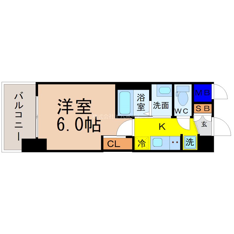 エステムコート名古屋黒川シャルマン 間取り