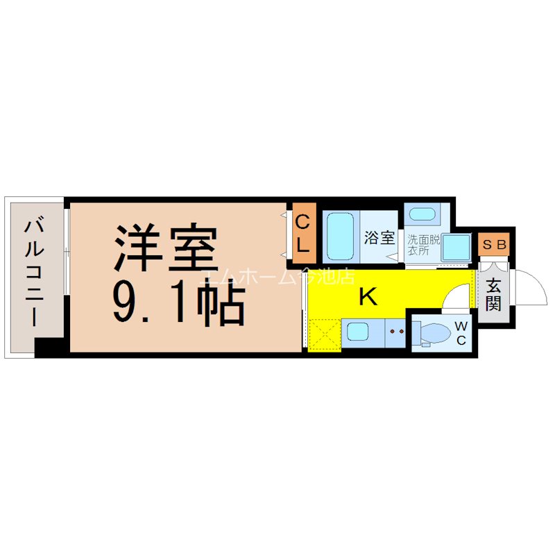Gokiso　Terrace 間取り