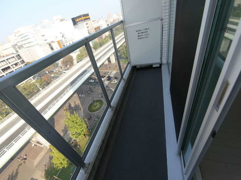 ミュプレ矢場町 ベランダ