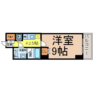 スクエア名駅南 間取り
