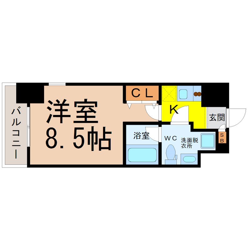 ＡＳレジデンス上前津 間取り