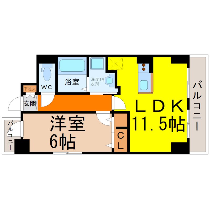 PLANDOOL NAKAMURA（プランドールナカムラ） 間取り