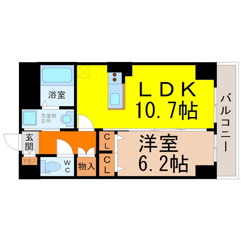 PLANDOOL NAKAMURA（プランドールナカムラ） 間取り