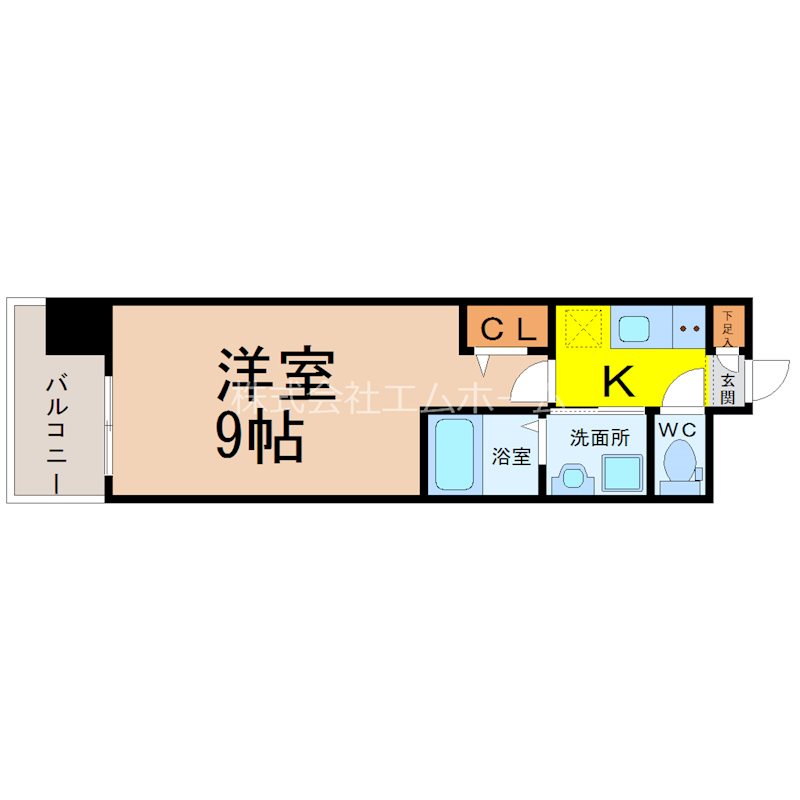 パルティール浅間町 間取り