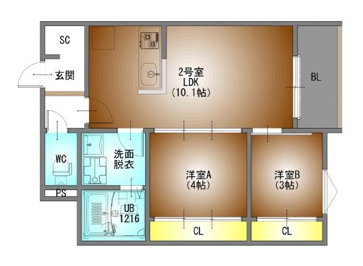 ＲＥＧＡＬＥＳＴ ＰＲＥＭＡ本陣 間取り