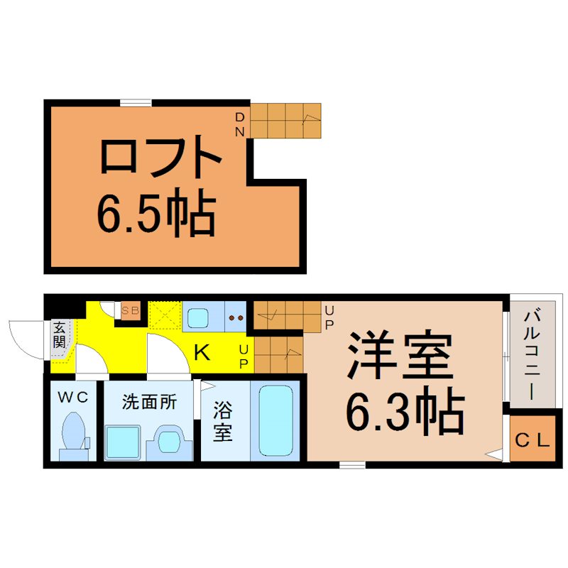リアンハイム六番町 間取り