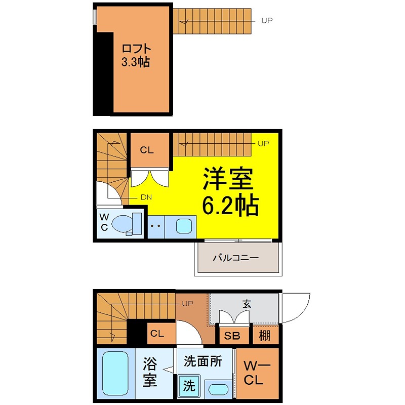 AXIS（アクシズ） 間取り
