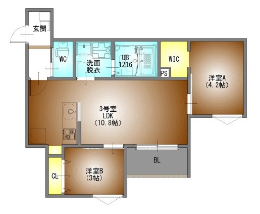 ＲＥＧＡＬＥＳＴ ＰＲＥＭＡ本陣 間取り