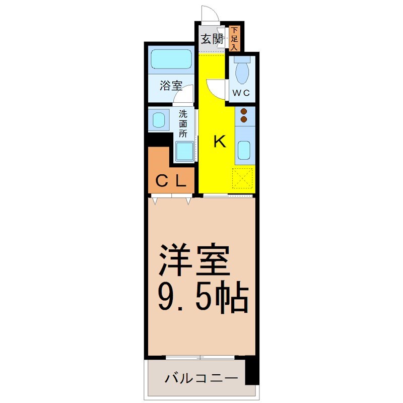 ＣＡＳＴＥＬＬＯＬＵＳＳＯ（カステロルッソ） 間取り