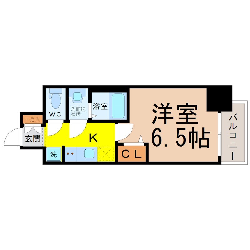 ディアレイシャス矢場町 間取り