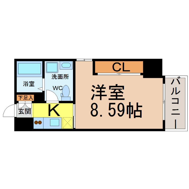 グランデ浅間町 間取り