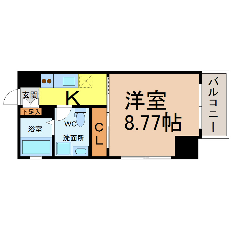 グランデ浅間町 間取り