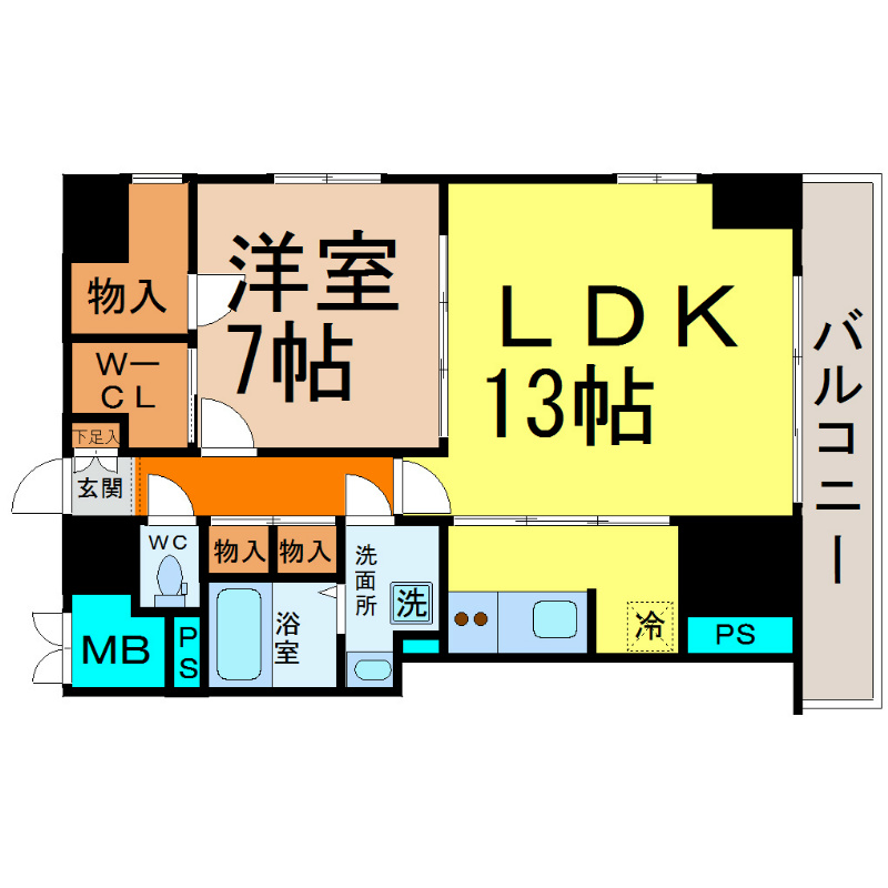 ランドハウス泉 間取り