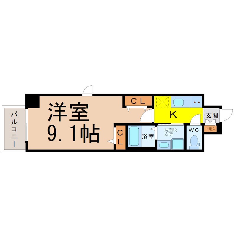 パルティール名西 間取り