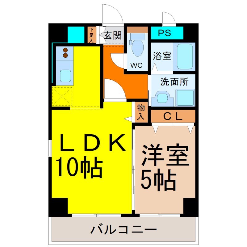 ＫＩＲＡＫＵマンション 間取り