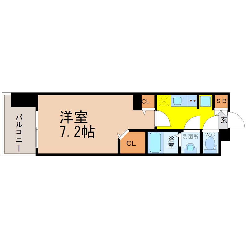 パルティール黒川アネックス 間取り