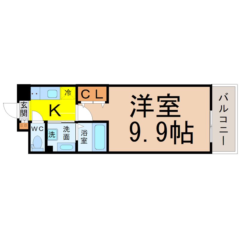 リシュドール鶴舞公園 間取り