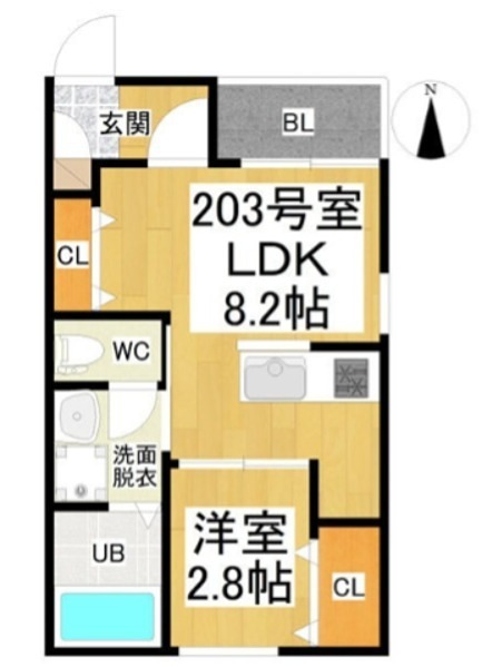 REGALEST浄心 間取り