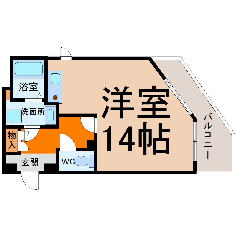 秀明館 間取り