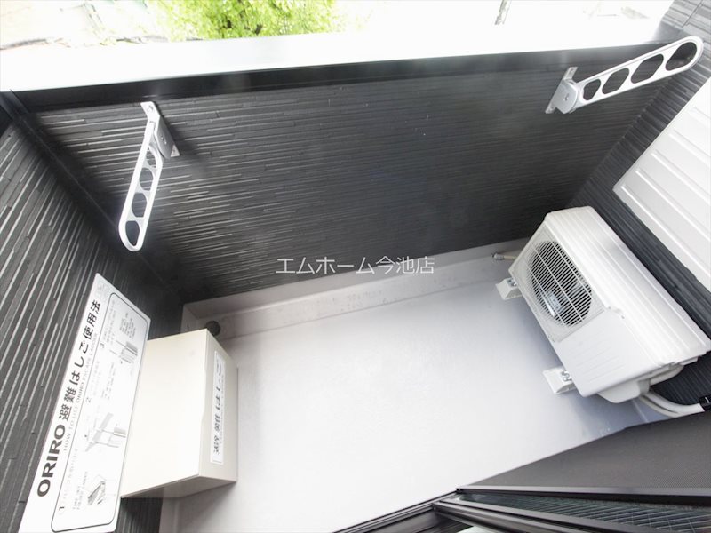robot　home　新守山 ベランダ