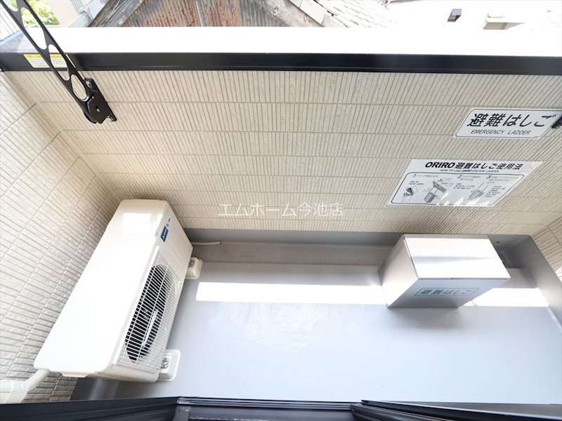 robot　home　本笠寺 ベランダ