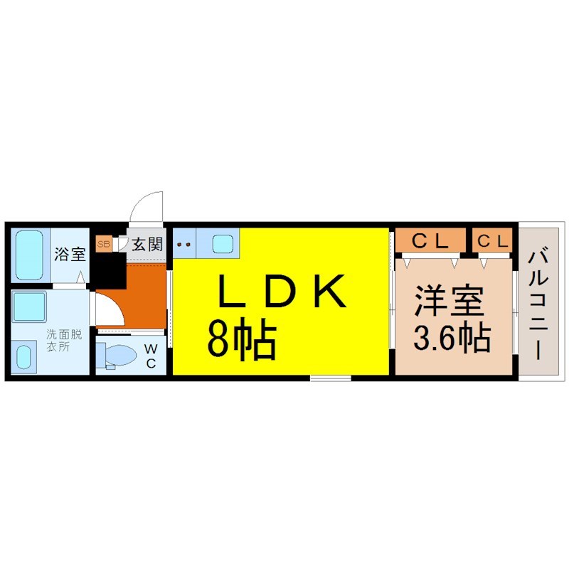 エステイトＮ名古屋星崎 間取り