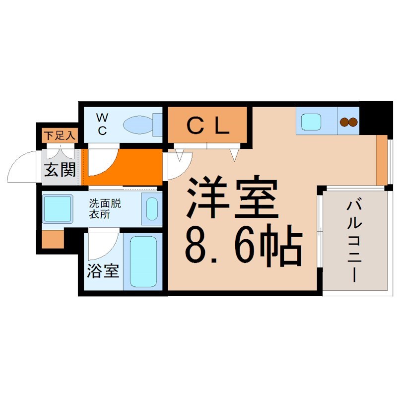CITY SPIRE名古屋大須 間取り