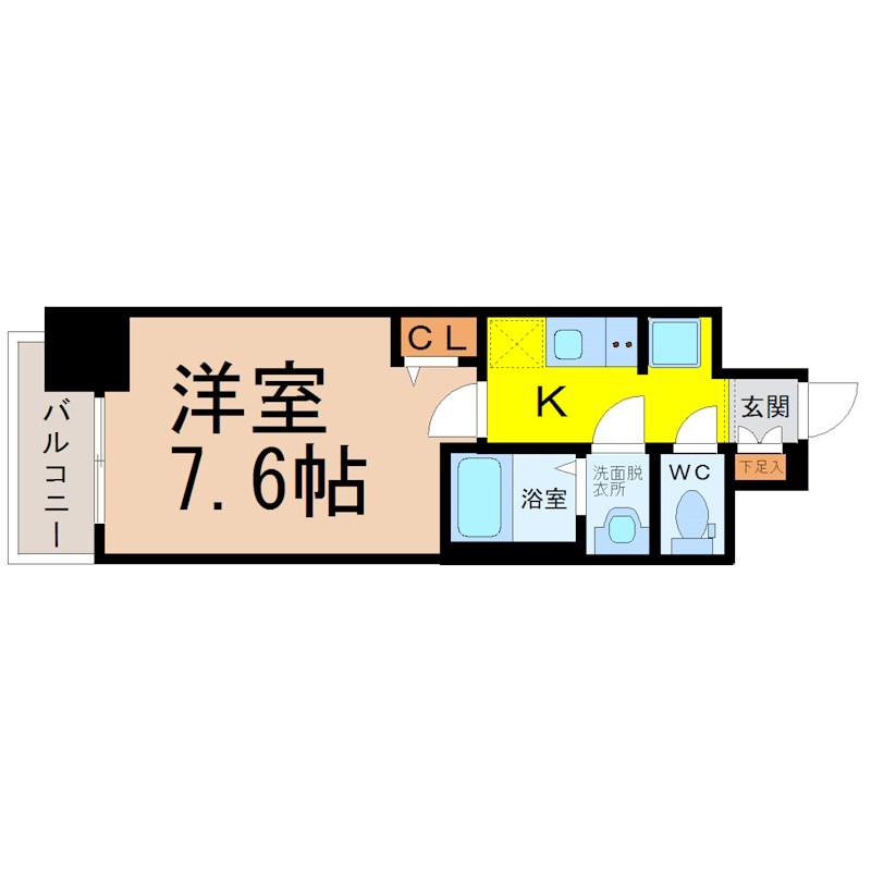 メイクスＷアート丸の内 間取り