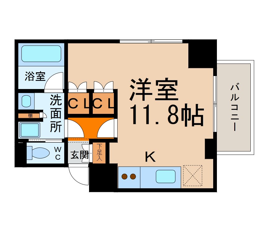 カスタリア栄 間取り