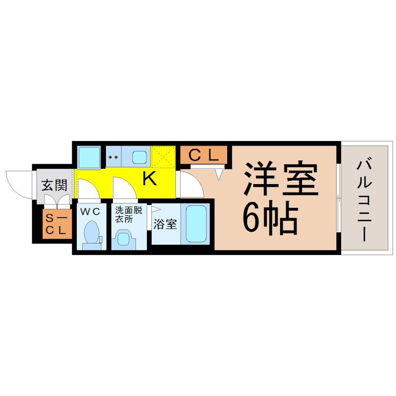 ディアレイシャス上前津 間取り