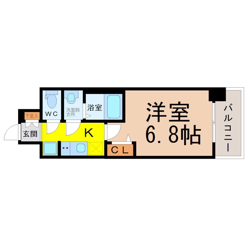 SOLメイクス浄心天神山 間取り