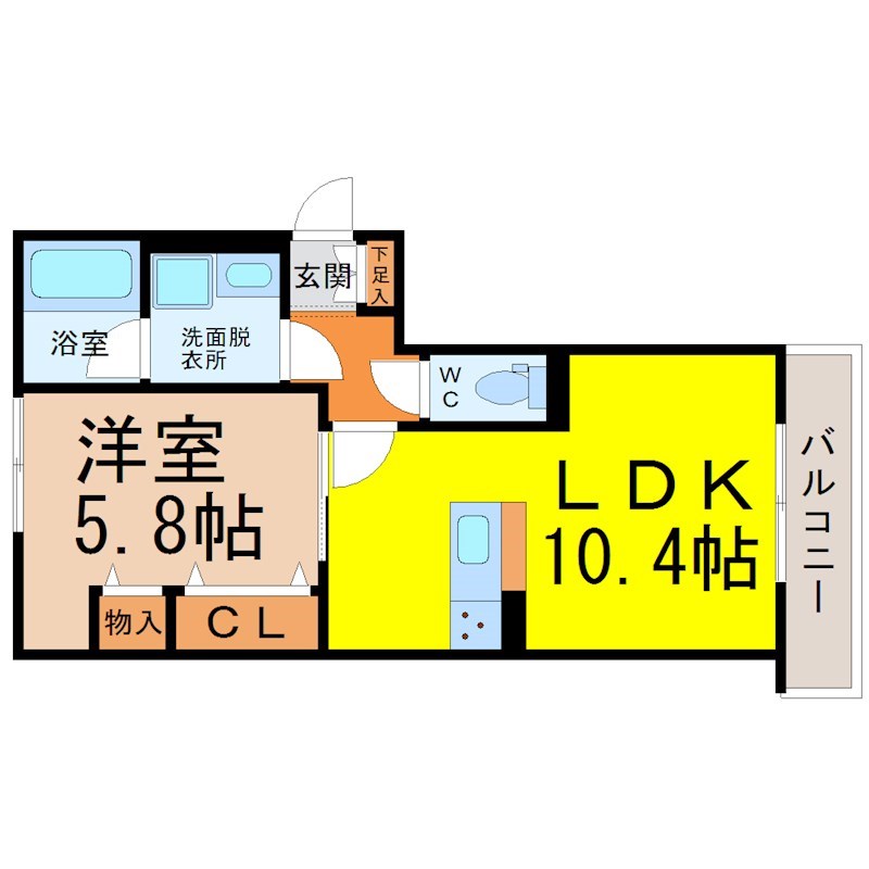 金山アイサンメゾン 間取り