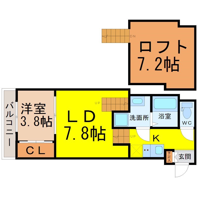 ＦＡＭＩＬＹ　ＳＴＡＧＥ堀田（ファミリーステージ堀田） 間取り