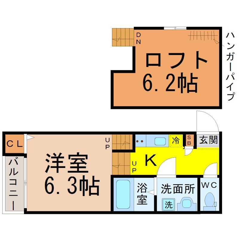 ＮＡＧＯＭＩ（ナゴミ） 間取り