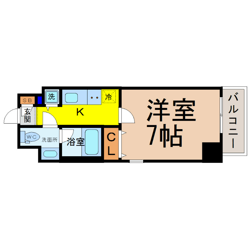 プロシード新栄 間取り