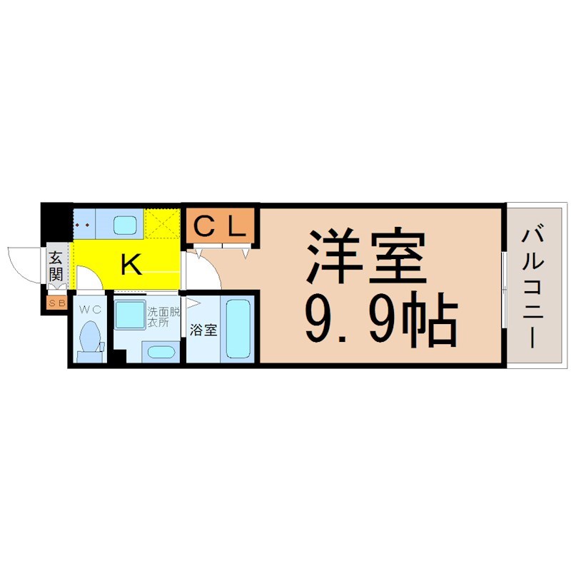 リシュドール鶴舞公園 間取り