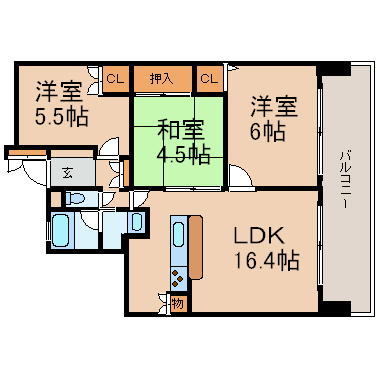 スクエア名古屋港 間取り