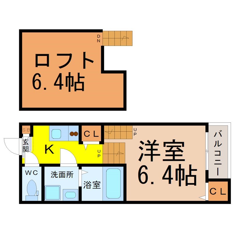 リブラ金山 間取り