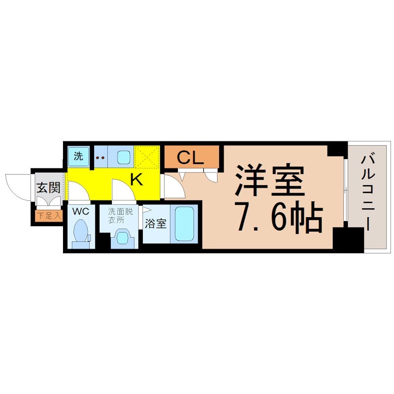 プレサンスＴＨＥ久屋大通レジェンド 間取り