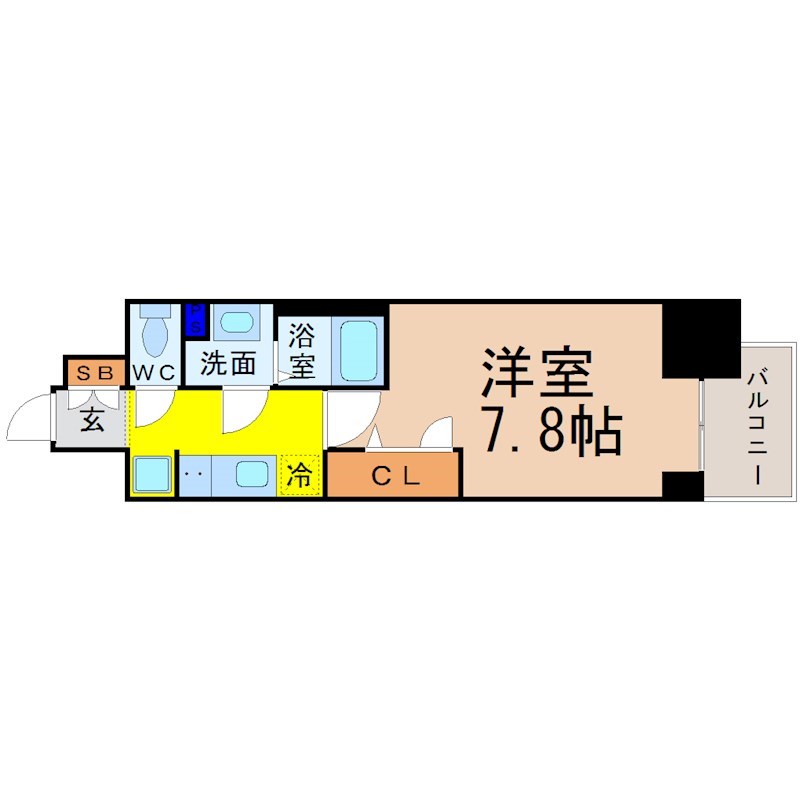 プレサンスＴＨＥ久屋大通レジェンド 間取り