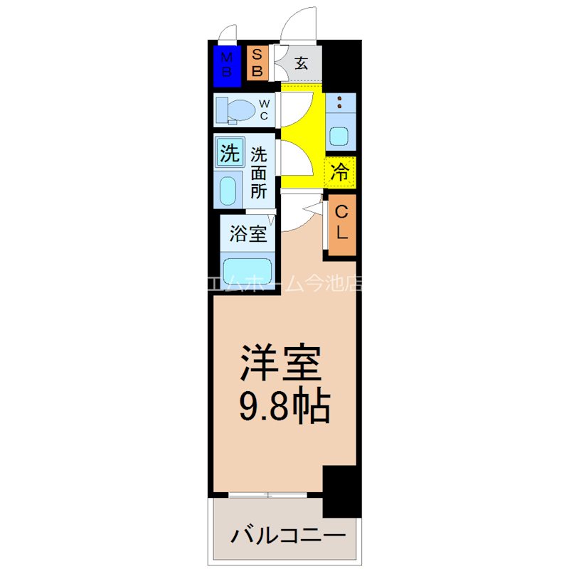 S-RESIDENCE勝川駅前 間取り