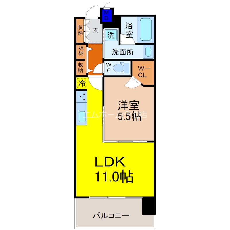 S-RESIDENCE本郷Ⅱ 間取り