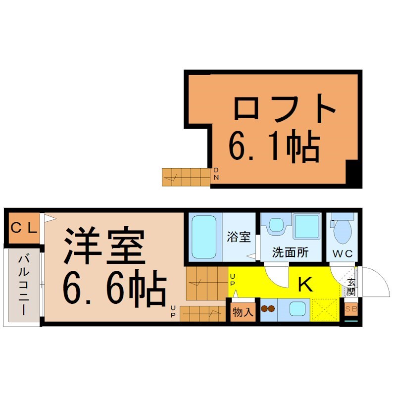 Ｎ’ｓタウン本陣 間取り