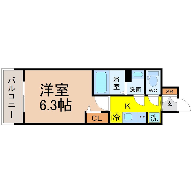 アステリ鶴舞トゥリア 間取り