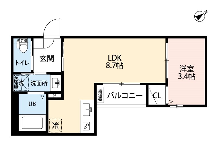 ROBOT HOUSE 守山B棟 間取り